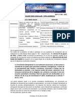 Invitacion para Conciliar 042-2023 (Primera Audiencia)