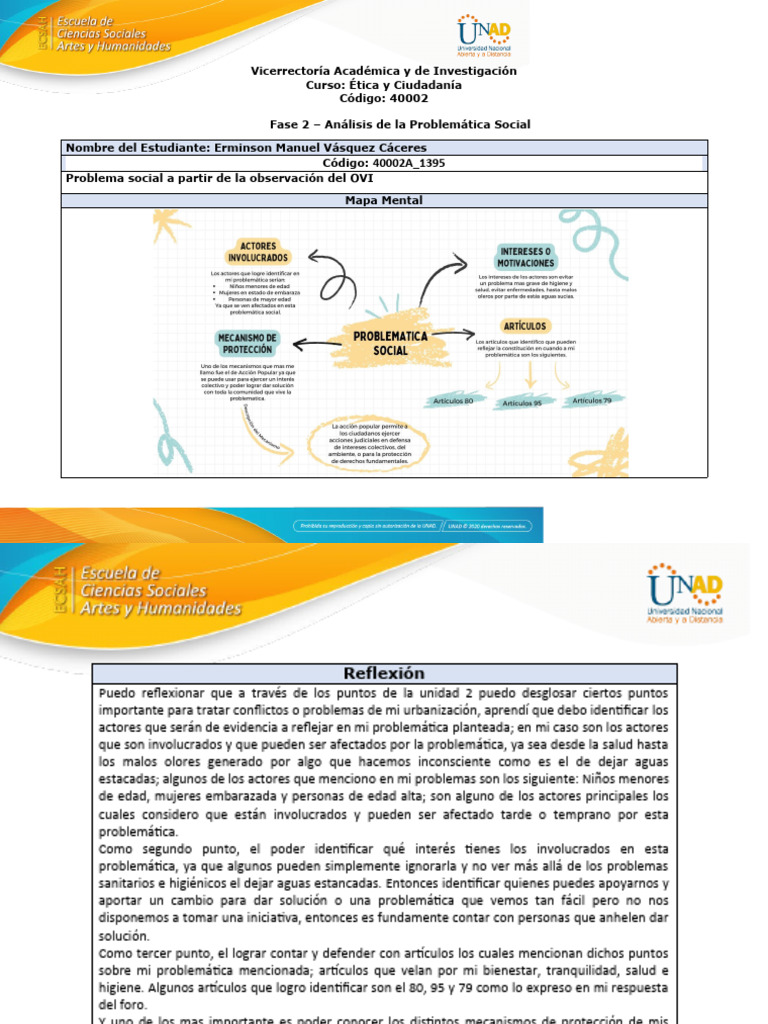 Anexo 2 - Fase 3 - Análisis de La Problemática Social | PDF