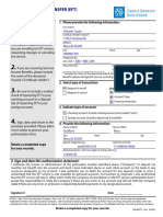 Electronic Fund Transfer Authorization