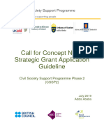 Guideline For Strategic Grant Call For Concept Note 15719