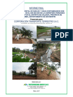 Informe Final de Remediacion Ambiental - Calzada Rev 1.3