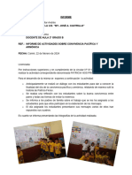 Informe Convivencia 2ºb