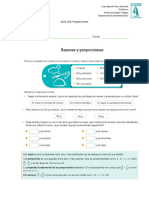 Guía Nº3 Proporción Directa