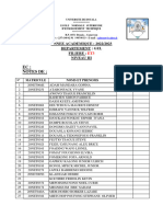 Liste de Classe Gel-Et3