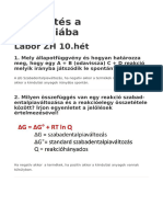 Labor ZH 10.hét