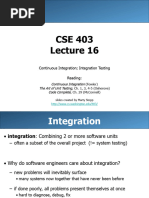 16 Continuousintegration