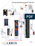 Schema Chauffe-Eau Solaire Appoint Poêle Chauffage Poêle 2 Ballons Radiateurs