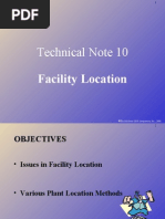 Chap06tn Facility Locations