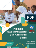Panduan FGD Pembudayaan Literasi