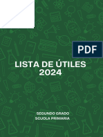 Lista de Útiles Alexander