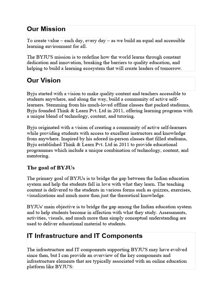 Byjus Case Study Pdf Cloud Computing Mobile App