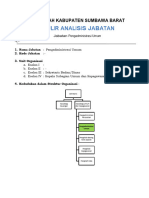 Anjab Pengadministrasi Umum