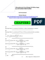 Solution Manual For Microelectronic Circuit Design 5Th Edition Jaeger Blalock 0073529605 9780073529608 Full Chapter PDF