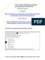 Solution Manual For MKTG 10Th Edition Lamb Hair Mcdaniel 130563182X 9781305631823 Full Chapter PDF