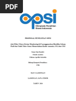 Proposal Penelitian OPSI 2024 | PDF