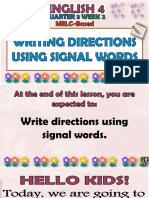 Signal Words