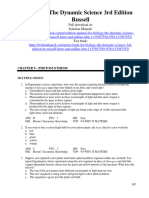 Biology The Dynamic Science 3Rd Edition Russell Test Bank Full Chapter PDF