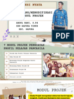 Presentasi Portofolio Gaya Scrapbook Dalam Hijau Pastel Beige Cokelat Tua Tulisan