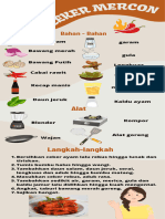 Beige Illustration Delicious Chicken Katsu Recipe Infographic
