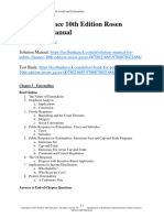 Public Finance 10Th Edition Rosen Solutions Manual Full Chapter PDF