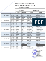 Jadwal PTS Ma Umdatul Falah