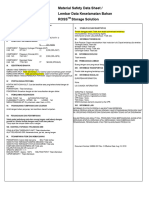 ROSS_Storage Solutin MSDS