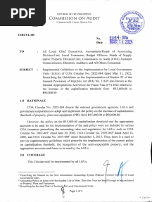 COA CIRCULAR NO. 2024 006 March 14 2024