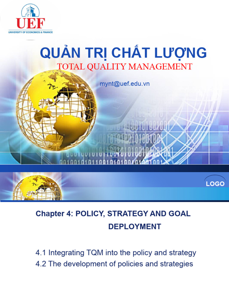TQM Integration in Policy and Strategy | PDF | Performance Indicator ...
