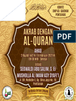 Akrab Dengan Al Qur'an
