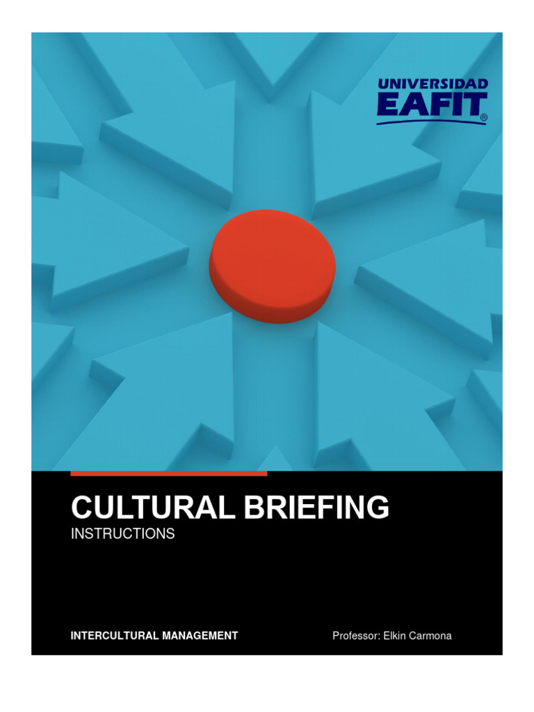 Cultural Briefing Instructions | PDF | Cross Cultural Communication ...