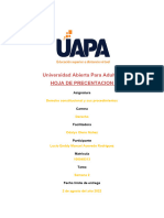 Tarea de La Semana II Del Derecho Constitucional