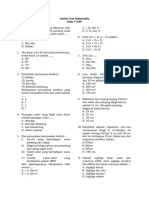 Latihan Soal Matematika - Kelas7smp - Semester2 - Siswa
