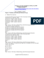 Test Bank For General Chemistry Atoms First 2Nd Edition by Mcmurry Fay Isbn 0321809262 978032180926 Full Chapter PDF