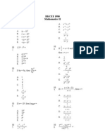 Mathematics 1980 Paper 2