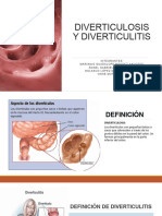 Diverticulosis y Diverticulitis Definitivo