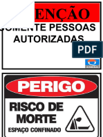 Placas NR 33