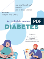 Poster Dia de La Diabetes Simple Ilustrado Verde Azul Blanco - 20231025 - 175948 - 0000