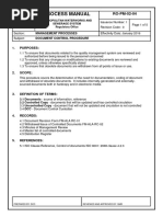 PM 02 04 Control of Documents Procedure