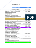 Cronograma Especializacion Internacional de Tuberías