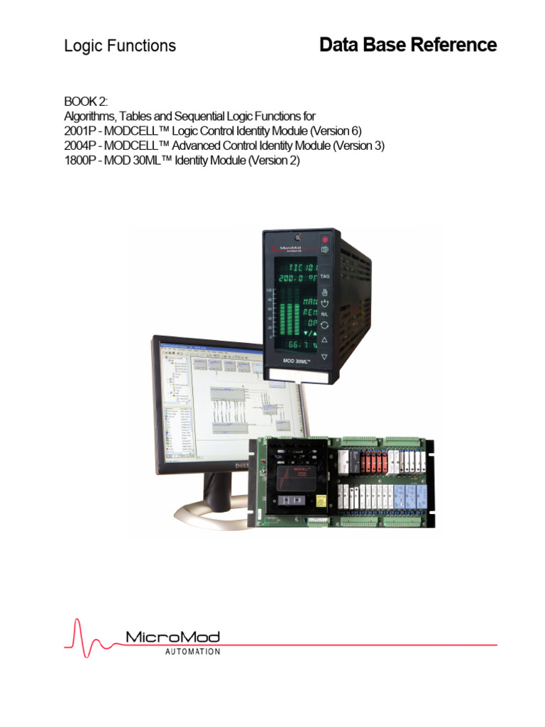 Data Base Reference: Logic Functions | PDF | Parameter (Computer ...
