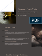 Pressage A Froid Dhuile