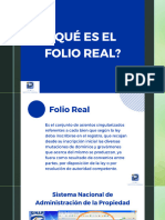 Folio Real Presentacion