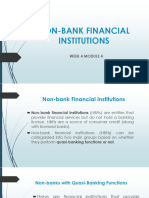 Module 4 - Non-Bank Financial Institutions
