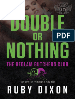 Double or Nothing (Bedlam Butchers MC 5) - Ruby Dixon