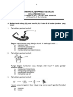 Soal Utama Ujian Sekolah Ipas