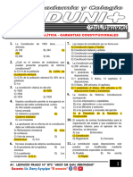 Constitución Política - Garantias Constitucionales