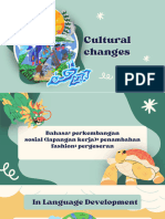 Cultural Changes