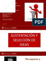 3 Sustentacion de Ideas