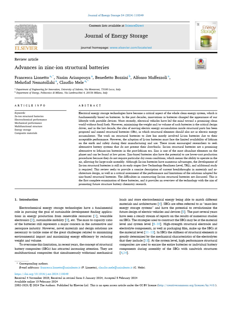 Advances-in-zinc-ion-structural-batteries_2024_Journal-of-Energy ...