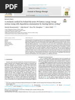 A Stochastic Method For Behind The Meter PV Battery Energy S - 2024 - Journal of